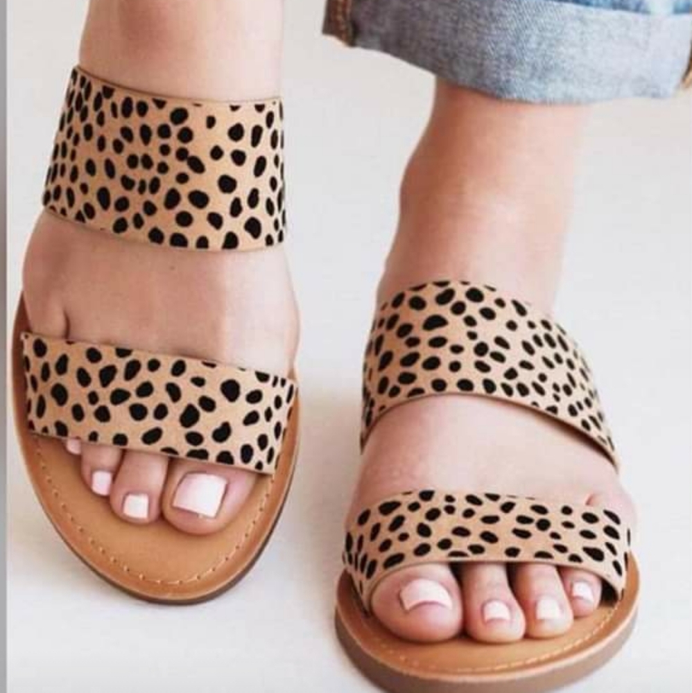 Double Strap Band Sandals